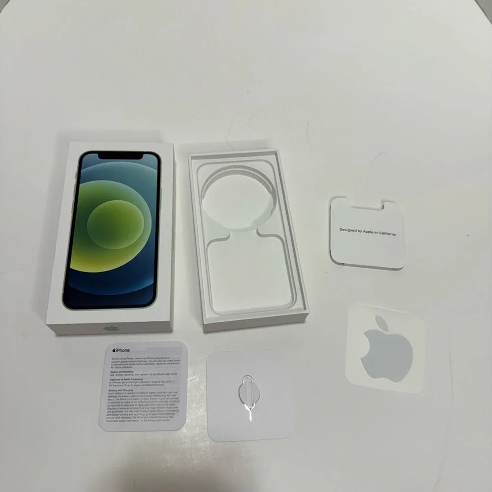 Original Apple Empty Box iPhone 12 Mini Green - BOX ONLY, NO PHONE